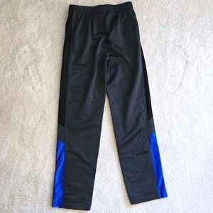 Athletic Works Kids Boys XL 14 16 Gray Blue Track Pants Athletic Jogger Gym